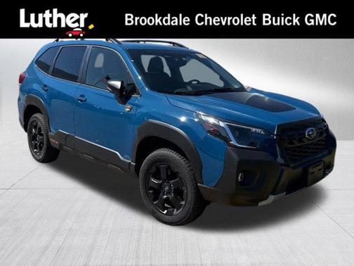Geyser Blue 2022 Subaru Forester Wilderness