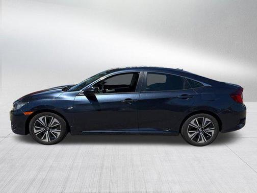 Modern Steel Metallic 2017 Honda Civic EX-L
