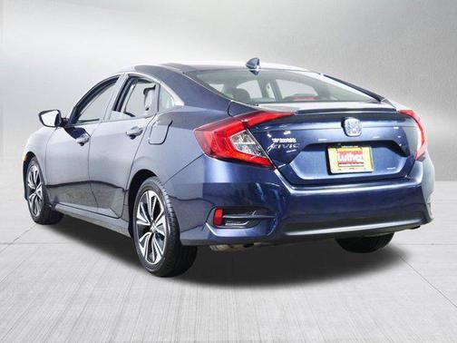 Cosmic Blue Metallic 2017 Honda Civic EX-L