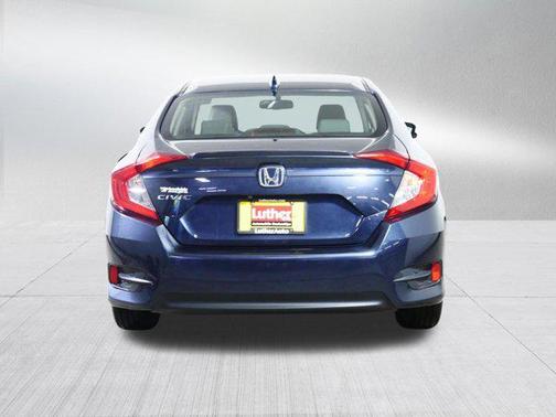 Cosmic Blue Metallic 2017 Honda Civic EX-L