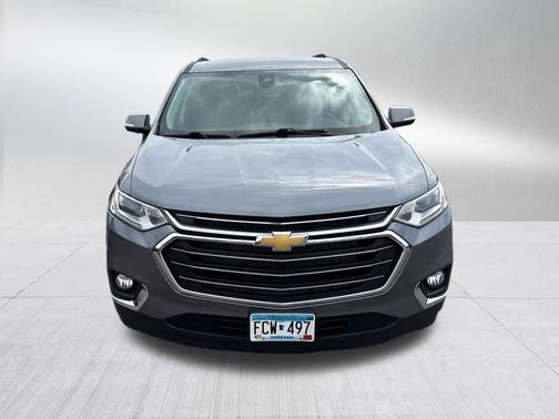 Satin Steel Metallic 2020 Chevrolet Traverse LT Cloth