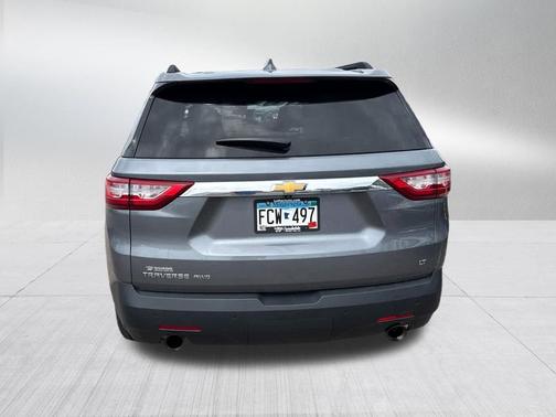 Satin Steel Metallic 2020 Chevrolet Traverse LT Cloth
