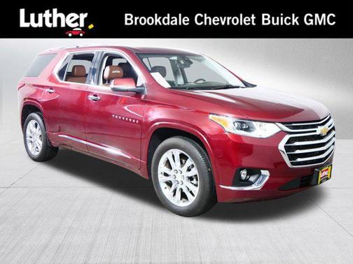 Cajun Red Tintcoat 2021 Chevrolet Traverse High Country