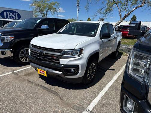 Summit White 2021 Chevrolet Colorado Z71