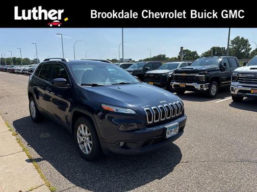 True Blue Pearlcoat 2015 Jeep Cherokee Latitude
