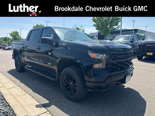 Black 2022 Chevrolet Silverado 1500 Custom Trail Boss