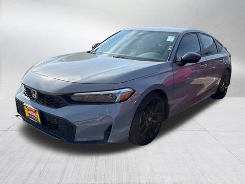 Gray 2025 Honda Civic Sport