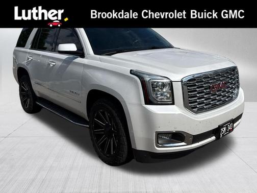 White Frost Tricoat 2020 GMC Yukon Denali