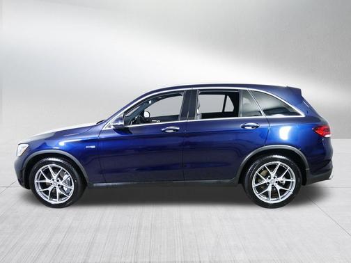 Blue 2021 Mercedes-Benz AMG GLC 43 4MATIC