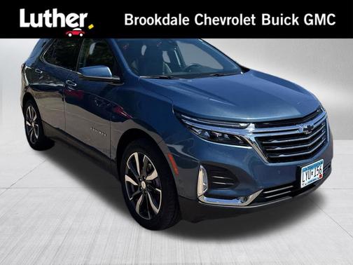 Lakeshore Blue Metallic 2024 Chevrolet Equinox Premier w/1LZ