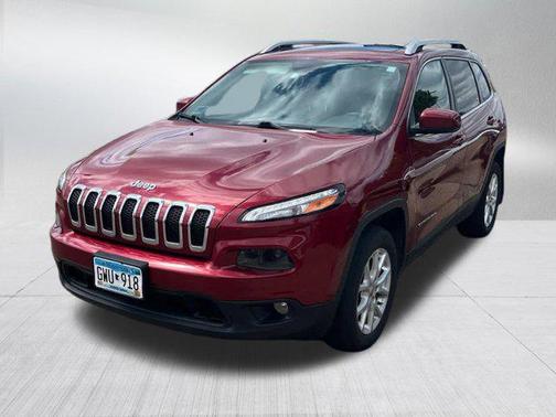 Deep Cherry Red Crystal Pearlcoat 2015 Jeep Cherokee Latitude