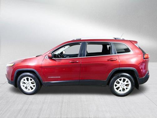 Deep Cherry Red Crystal Pearlcoat 2015 Jeep Cherokee Latitude