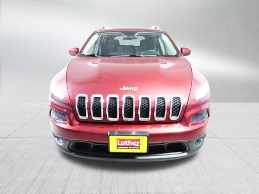 Deep Cherry Red Crystal Pearlcoat 2015 Jeep Cherokee Latitude