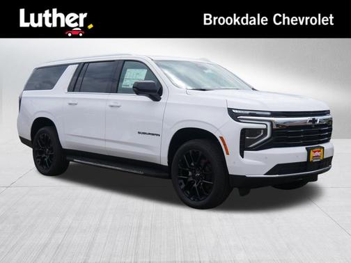 Summit White 2026 Chevrolet Suburban LS