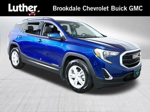 Blue Emerald Metallic 2020 GMC Terrain SLE