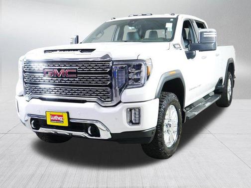 White Frost Tricoat 2022 GMC Sierra 2500 Denali