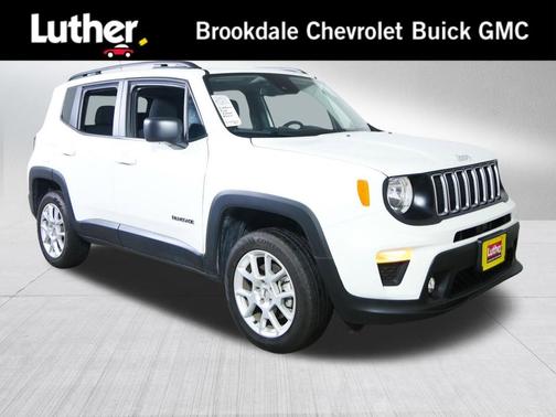 Alpine White Clearcoat 2023 Jeep Renegade Latitude