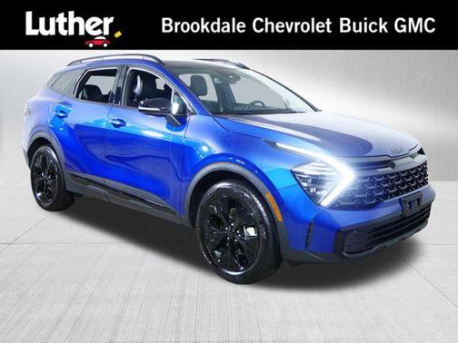 Sapphire Blue 2025 Kia Sportage X-Line