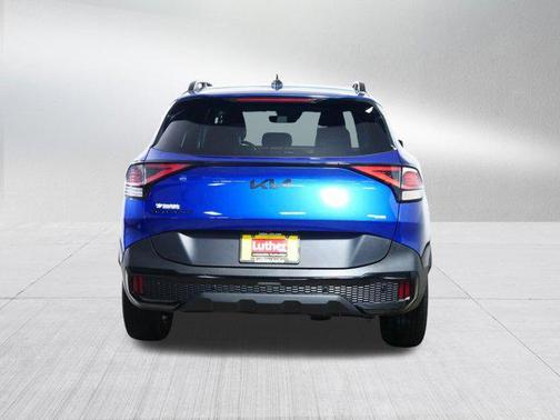 Sapphire Blue 2025 Kia Sportage X-Line