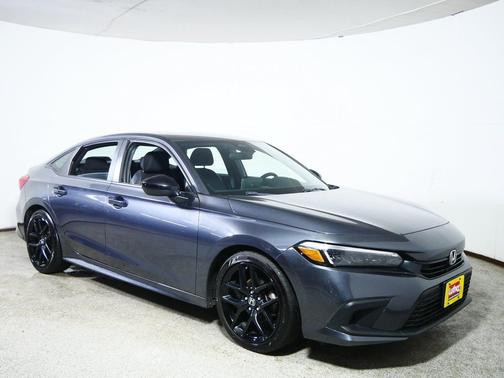 Gray 2022 Honda Civic Sport