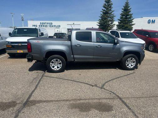 Satin Steel Metallic 2022 Chevrolet Colorado LT