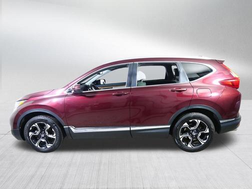 Maroon 2017 Honda CR-V Touring