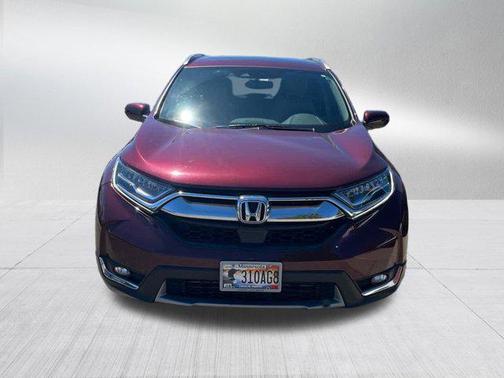 Maroon 2017 Honda CR-V Touring