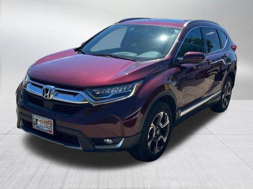 Maroon 2017 Honda CR-V Touring