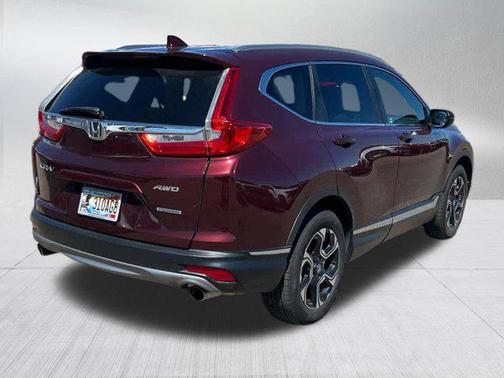 Maroon 2017 Honda CR-V Touring