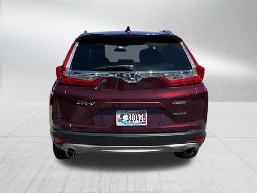 Maroon 2017 Honda CR-V Touring