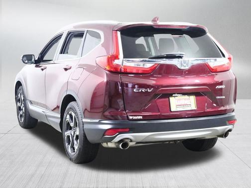 Maroon 2017 Honda CR-V Touring