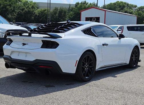 Oxford White 2025 Ford Mustang EcoBoost