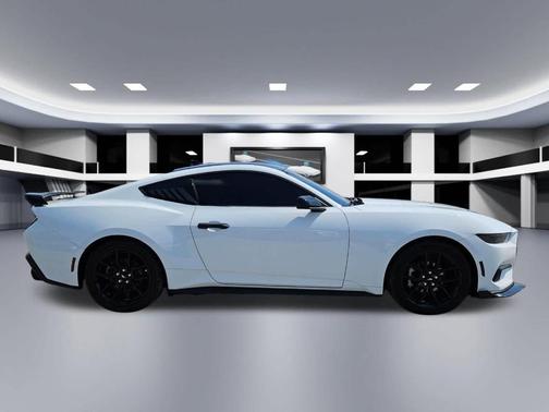 Oxford White 2025 Ford Mustang EcoBoost