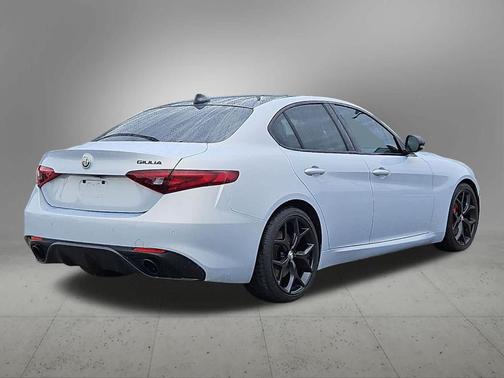 White 2020 Alfa Romeo Giulia Ti