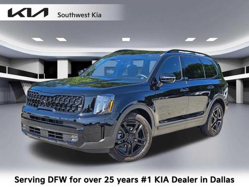 Ebony Black 2025 Kia Telluride SX X-Line