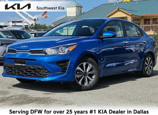 Blue 2023 Kia Rio S