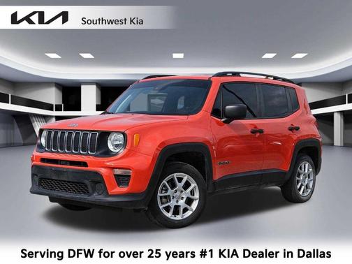 Omaha Orange Clearcoat 2021 Jeep Renegade Sport