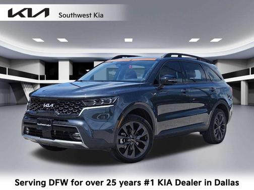 Gray 2023 Kia Sorento X-Line SX Prestige