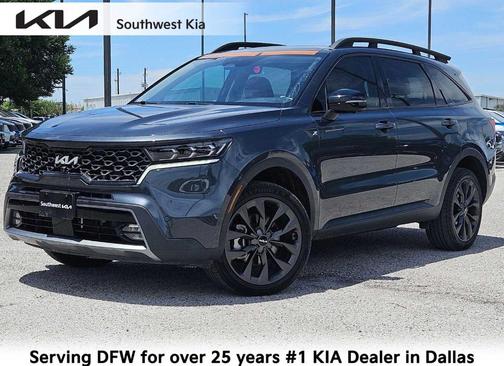 Gray 2023 Kia Sorento X-Line SX Prestige