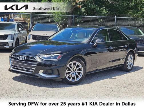 Mythos Black Metallic 2023 Audi A4 40 Premium