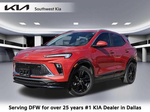 Sunrise Red Metallic 2024 Buick Encore GX Sport Touring