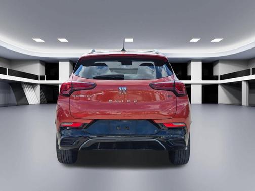 Sunrise Red Metallic 2024 Buick Encore GX Sport Touring