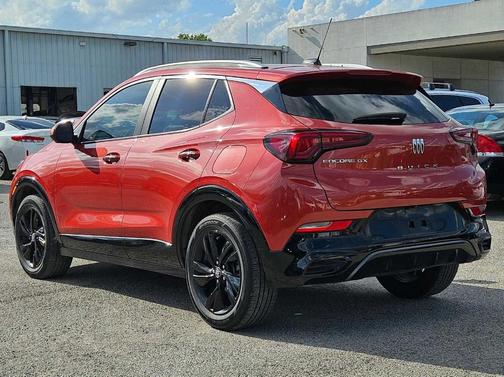Sunrise Red Metallic 2024 Buick Encore GX Sport Touring