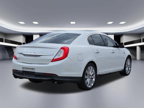 White Platinum Tri-Coat Metallic 2015 Lincoln MKS EcoBoost