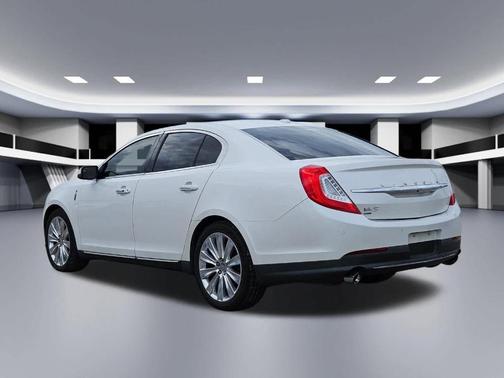White Platinum Tri-Coat Metallic 2015 Lincoln MKS EcoBoost