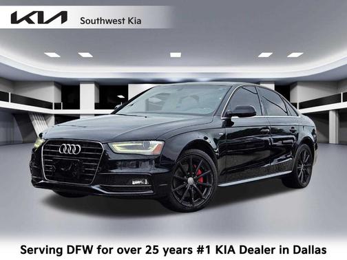Black 2015 Audi A4 2.0T Premium