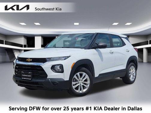 Summit White 2023 Chevrolet Trailblazer LS