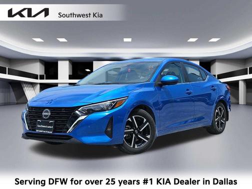 Electric Blue Metallic 2024 Nissan Sentra SV