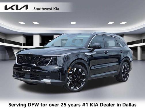 Ebony Black 2024 Kia Sorento EX