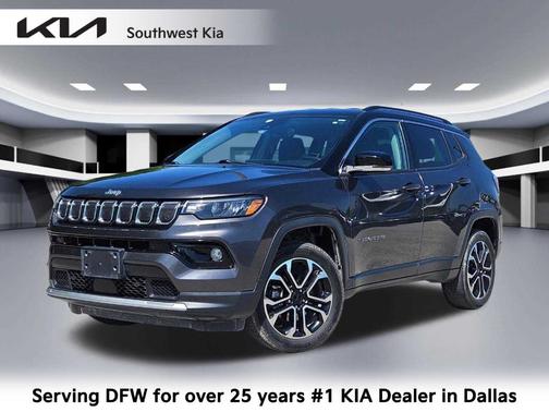 Granite Crystal Clearcoat Metallic 2022 Jeep Compass Limited